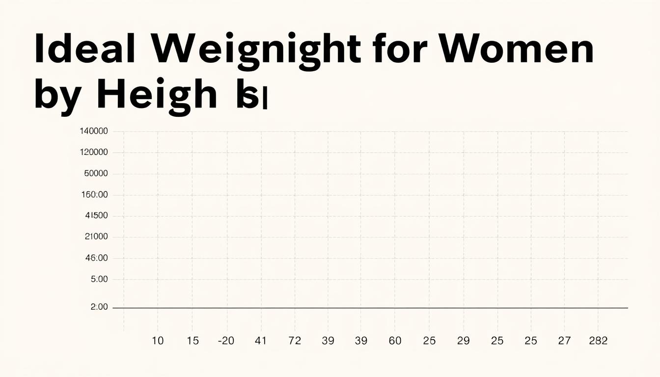Ideal Weight for Women by Height and Age