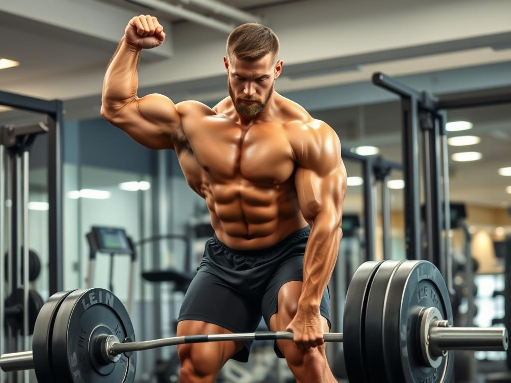 Proper training techniques for a 6'3 male bodybuilder focusing on compound exercises for maximum muscle growth