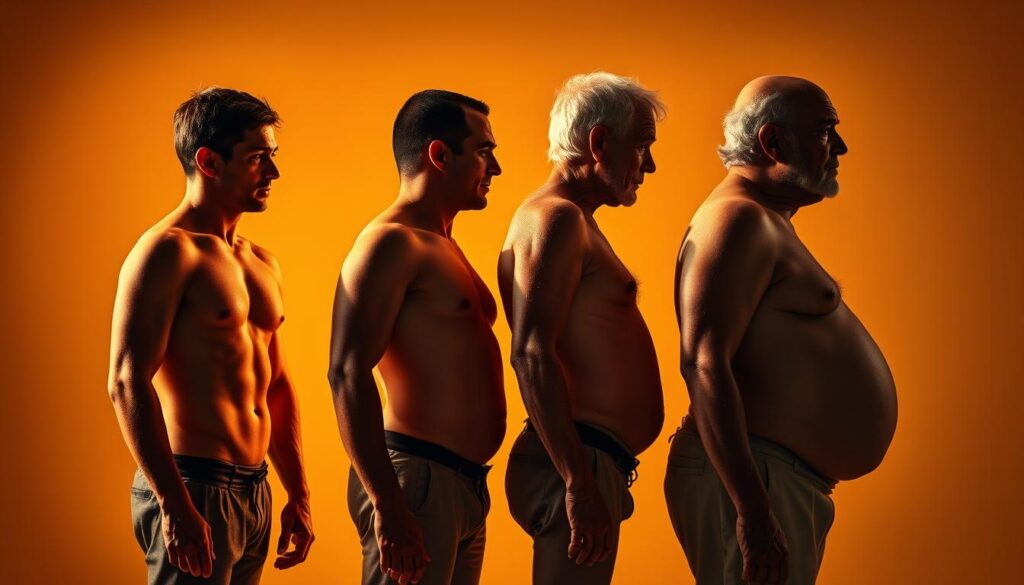 age and body composition changes