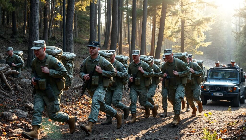 army ruck march training