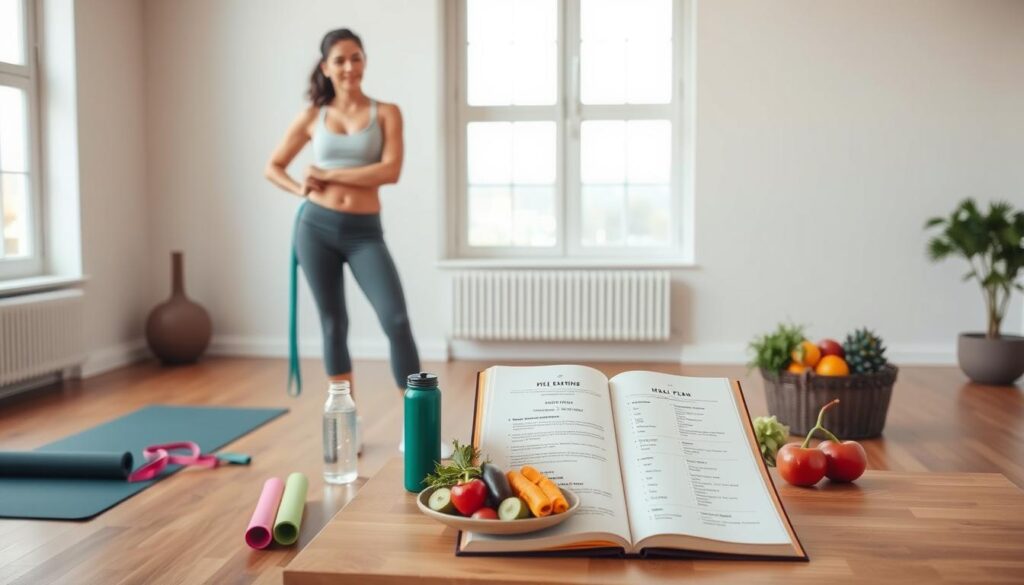 balanced diet and exercise plan