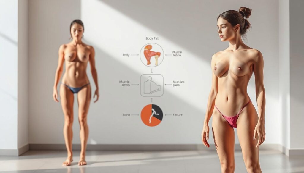 body composition factors for women
