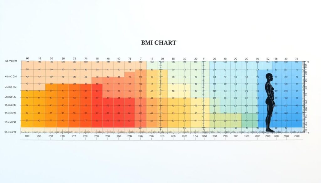 body mass index chart