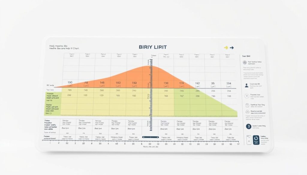 body mass index chart