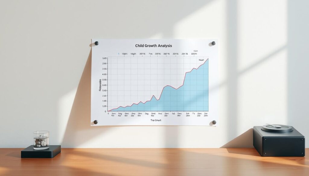 child growth chart analysis