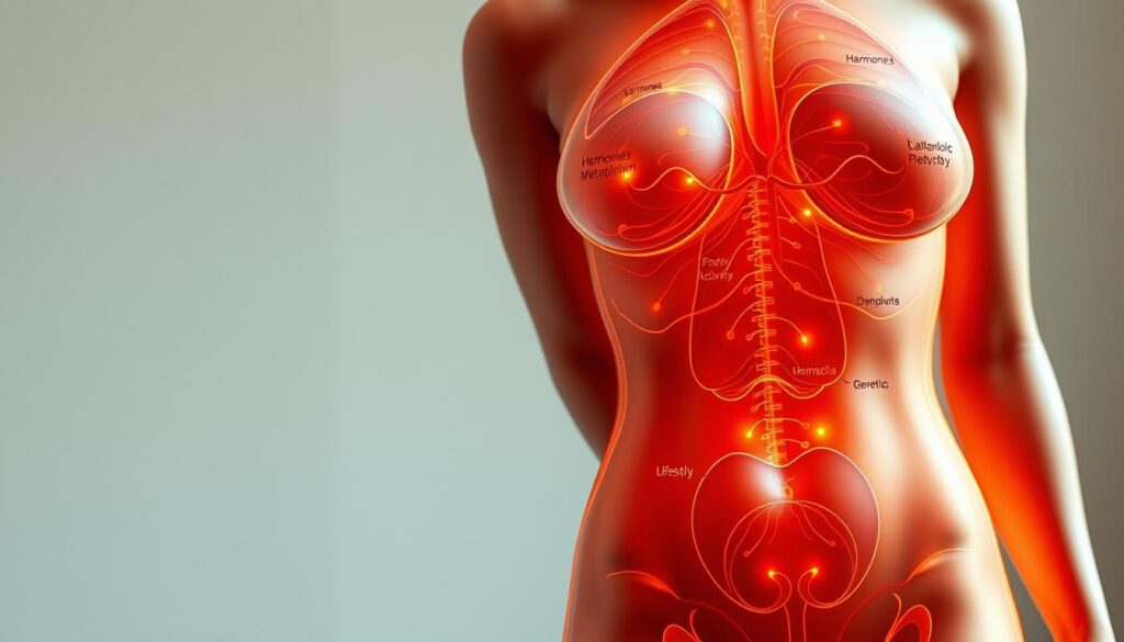 factors affecting BMI in women