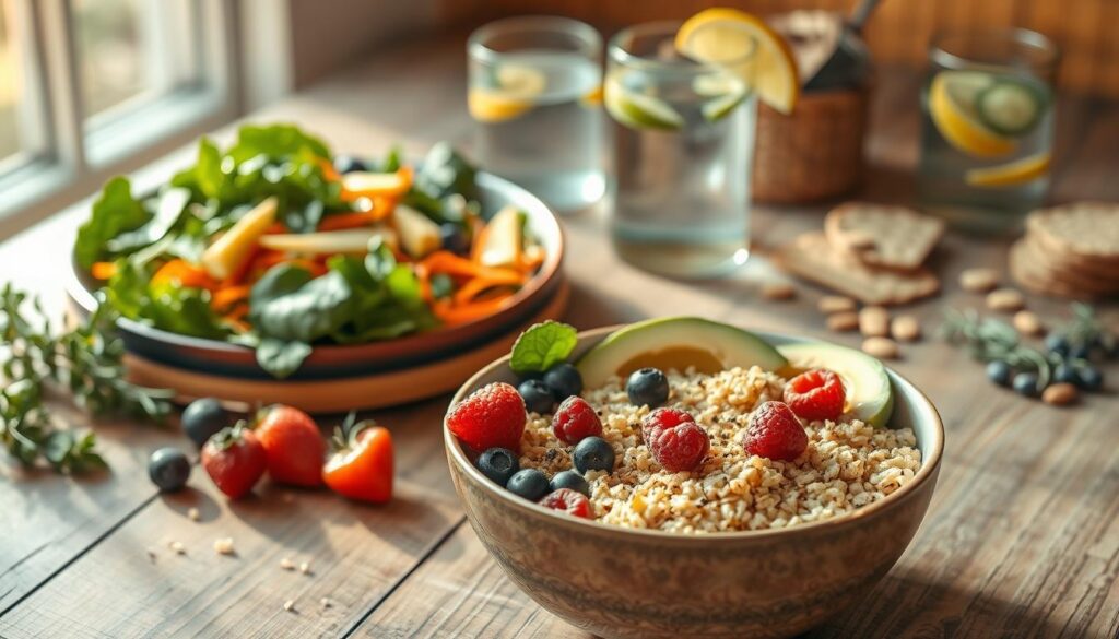 fiber-rich meal plan for digestion