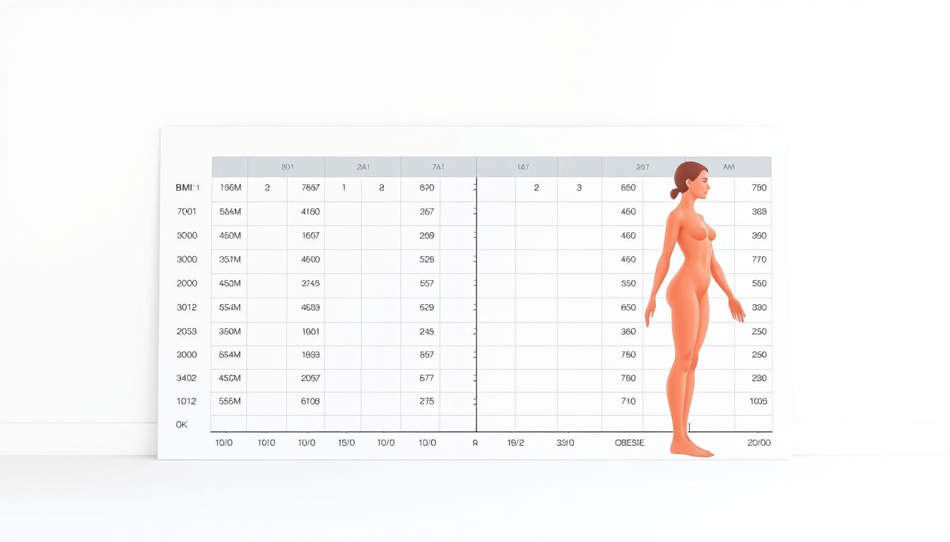 height weight obesity chart