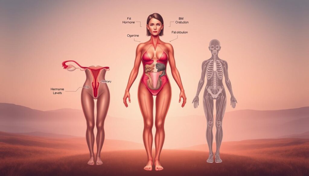 hormonal changes and BMI