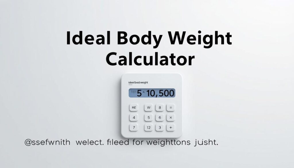 ideal body weight calculator