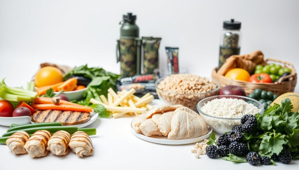 military training diet