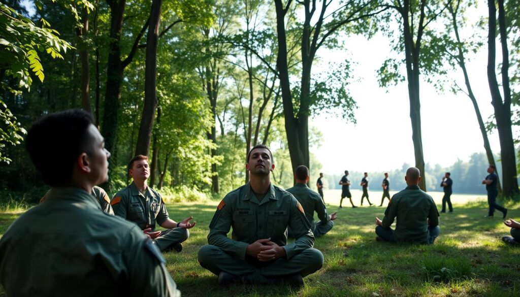 mindfulness practices for soldiers