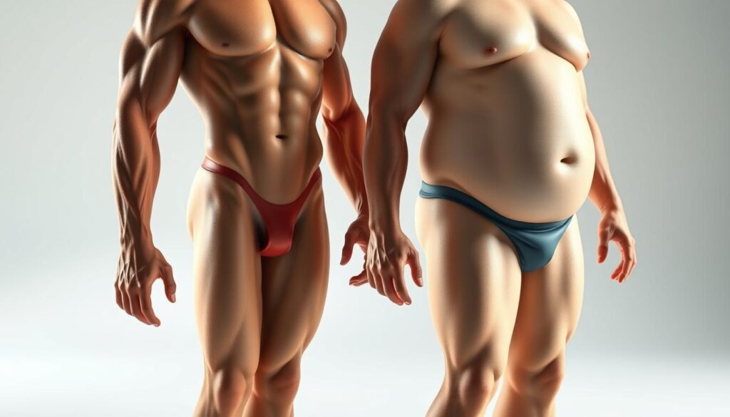 muscle mass vs body fat