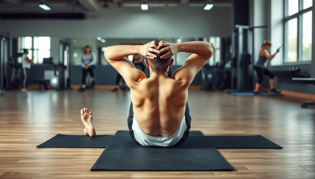 proper sit-up technique