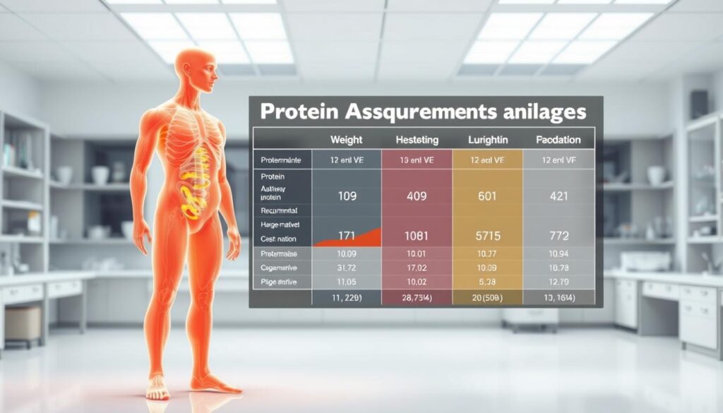 protein requirements based on body weight