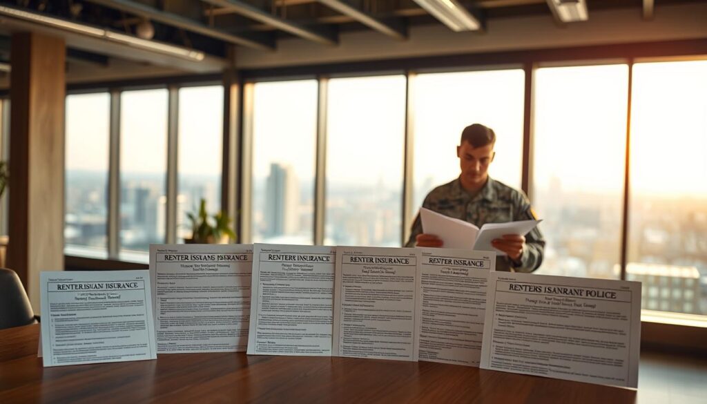 renters insurance coverage types for soldiers
