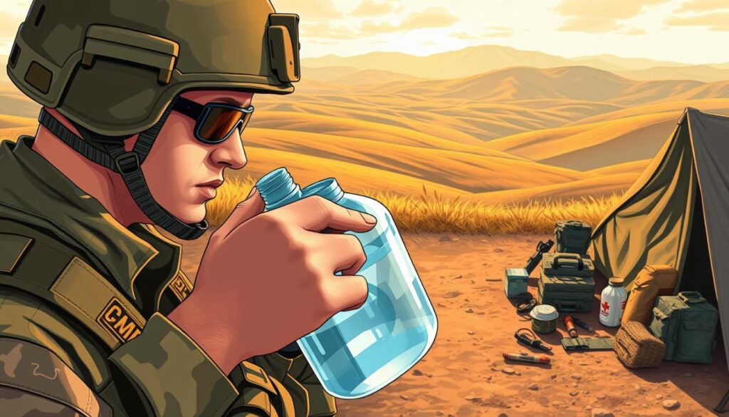 soldier hydration guidelines