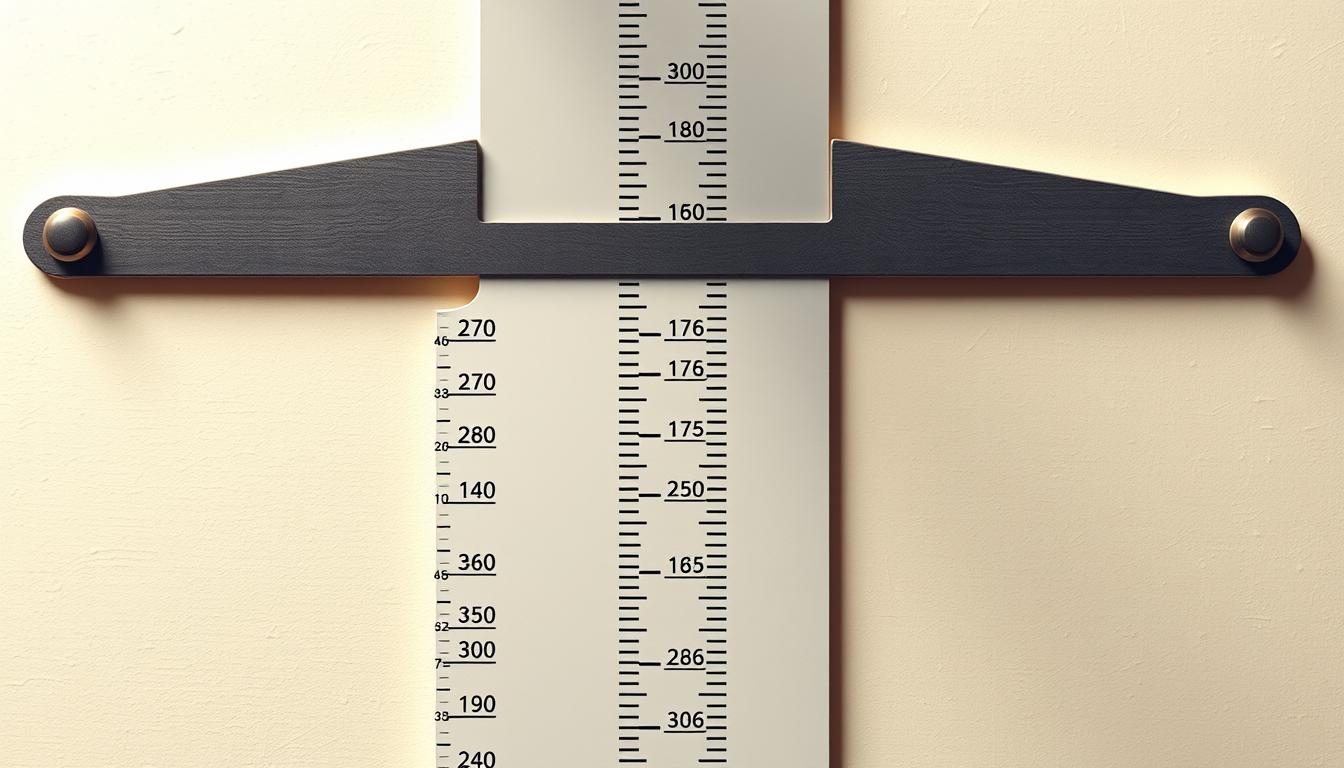weight and height chart according to age