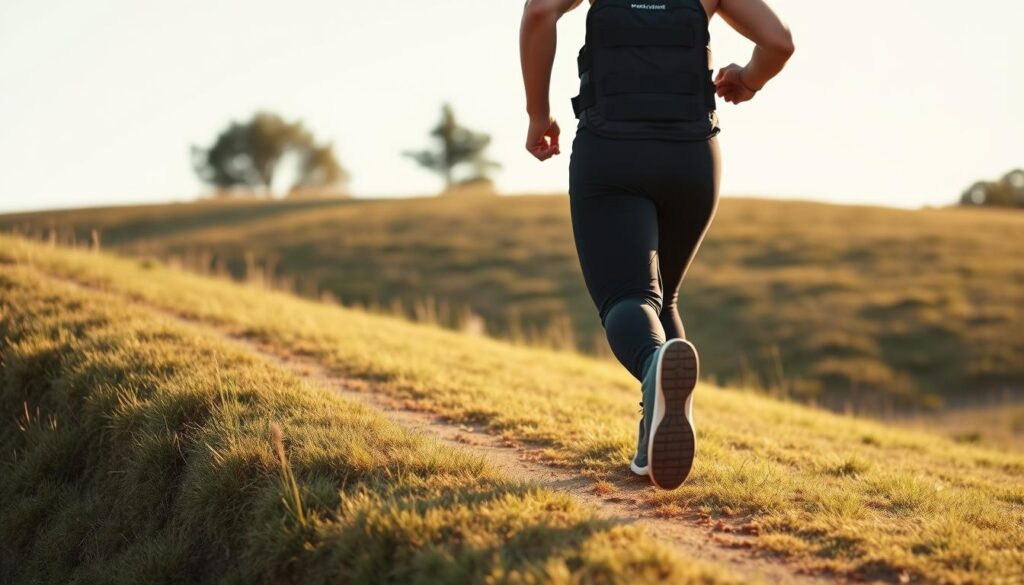 weighted walking routine