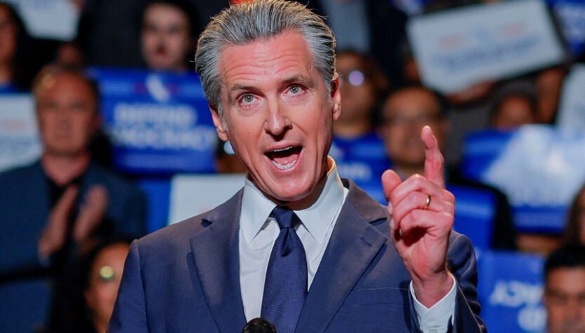 ‘people-are-scared’:-newsom-hits-back-at-trump-as-border-patrol-makes-arrest-outside-rally