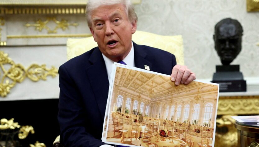 ‘pay-to-play’:-trump-ballroom-donors-list-draws-concern-and-condemnation