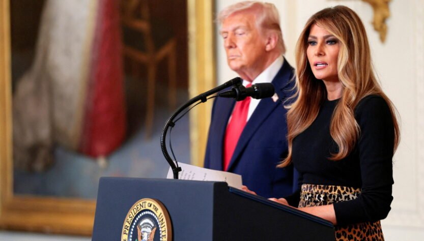 melania-trump-hails-herself-as-a-‘visionary’-at-women’s-history-month-event